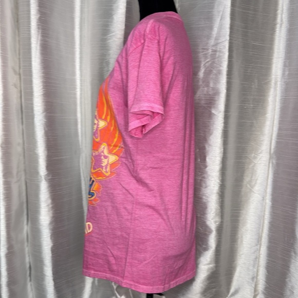 Rag Doll Merchandise 2024 Aerosmith Graphic Pink Women’s M Short Sleeve Shirt - Picture 4 of 7